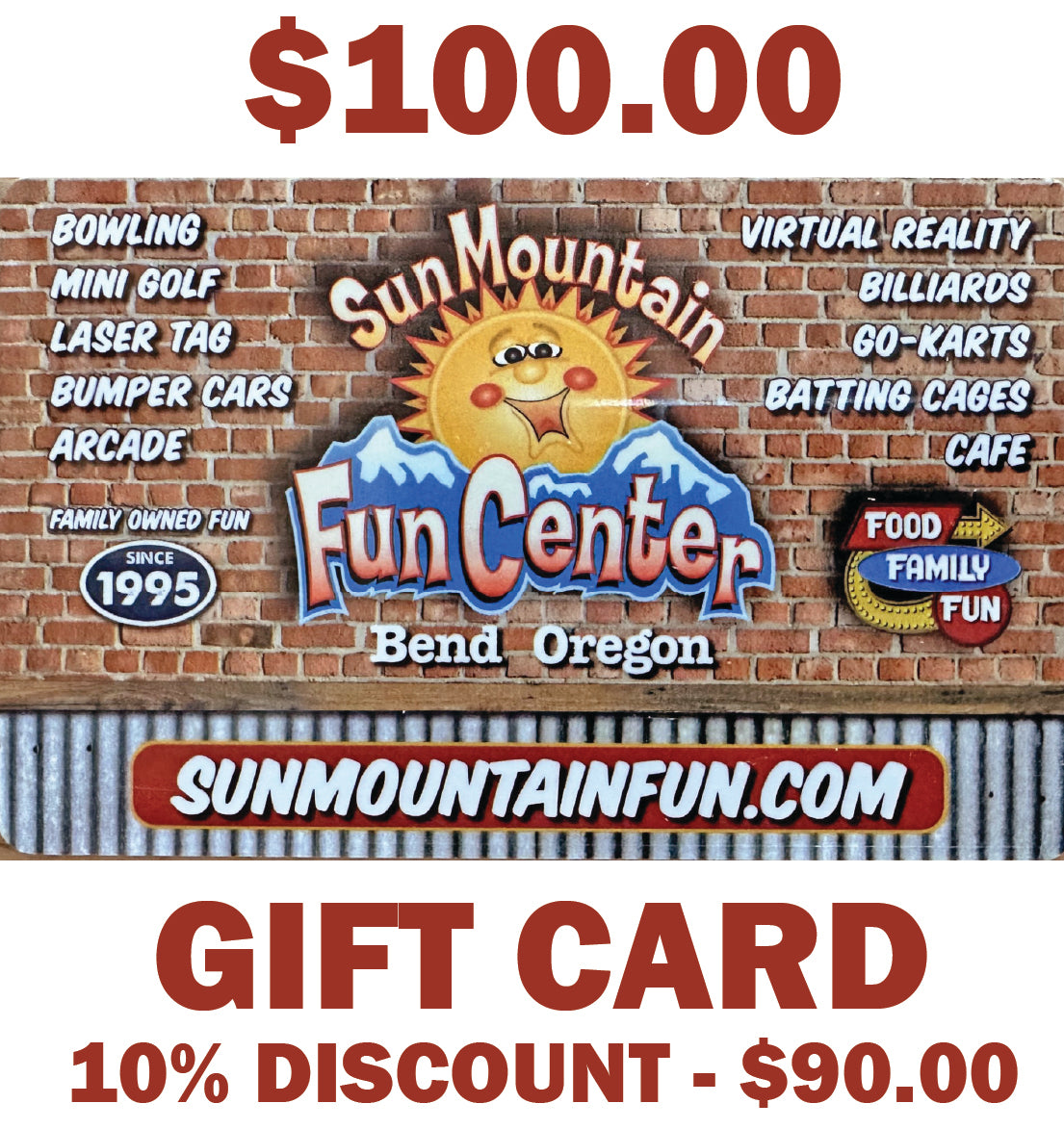 $100.00 Gift Card