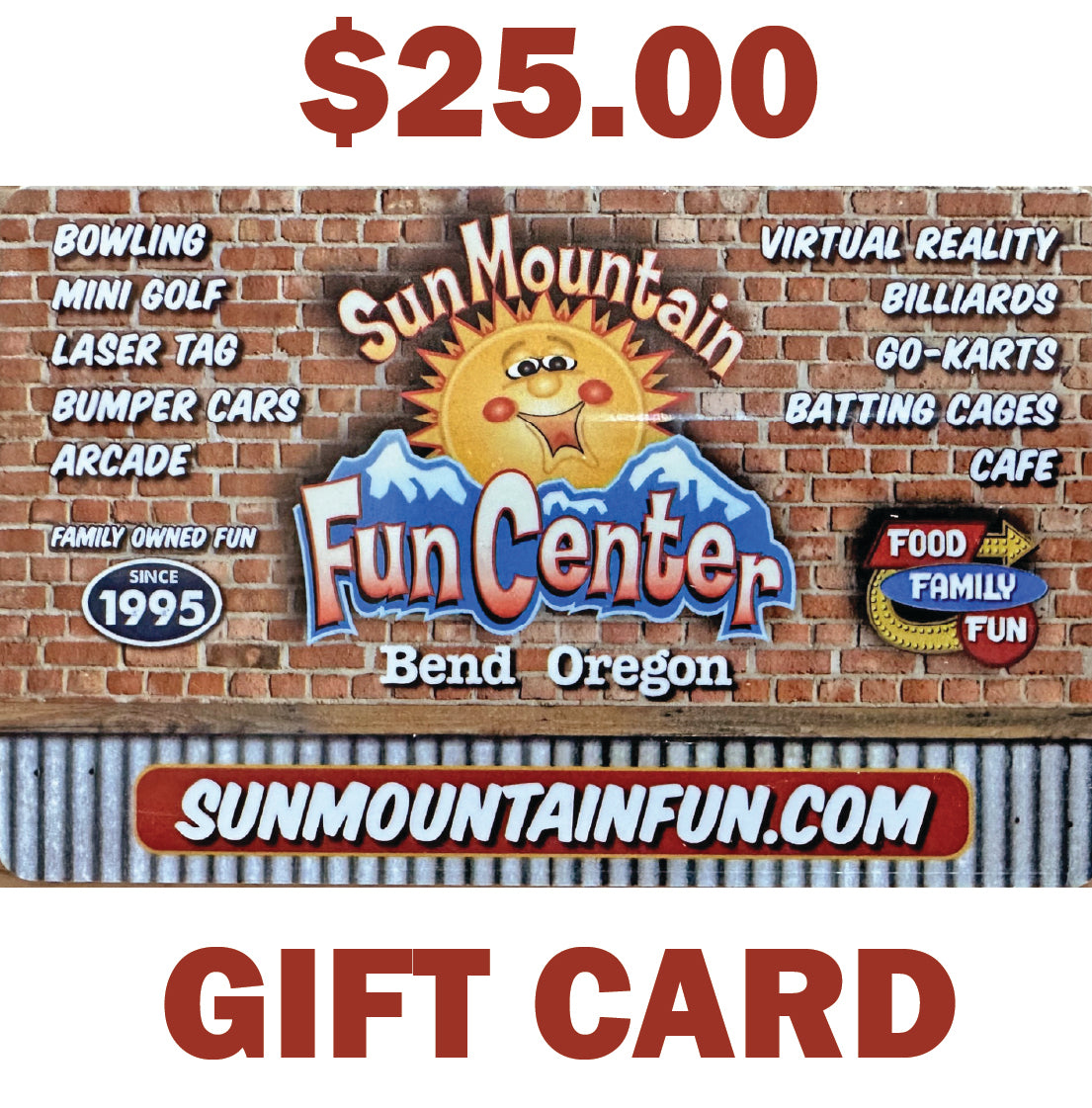 $25.00 Gift Card