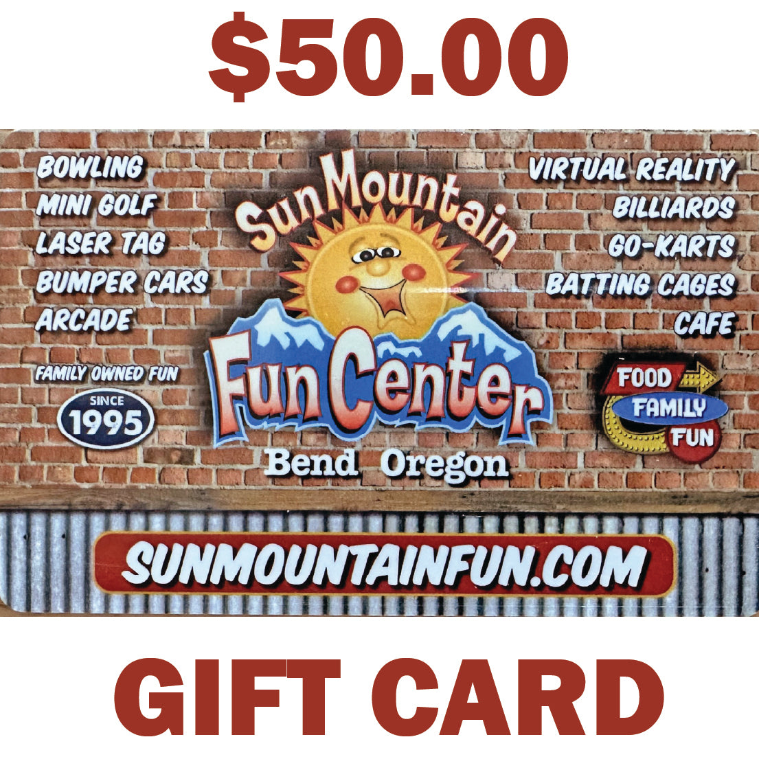 $50.00 Gift Card